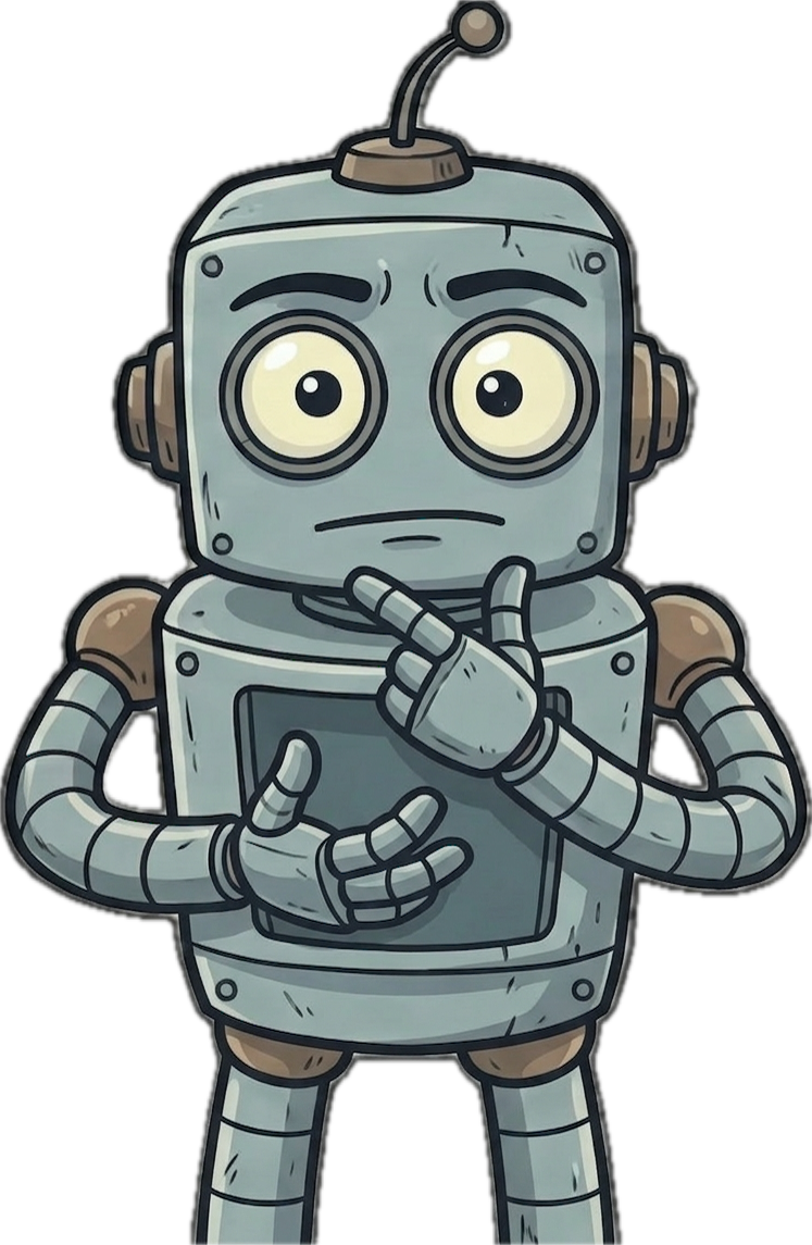 WiseSpend AI mascot asking a question